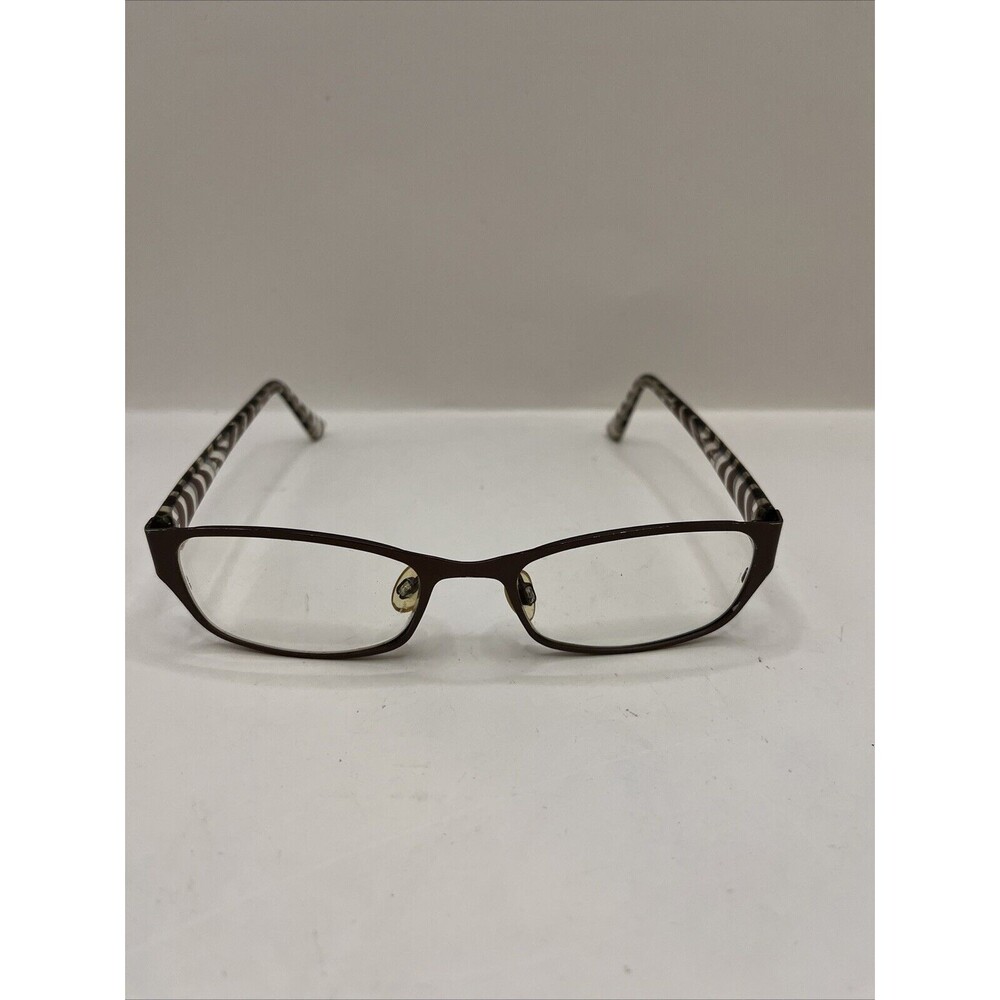 Fysh Eyeglasses 3457 890 Designer Frames Only Brown 52-20-135
